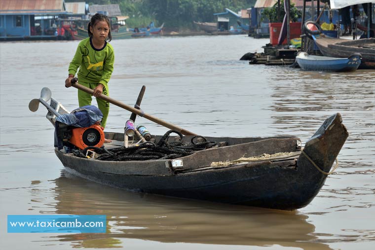 Private Taxi Siem Reap to Phnom Penh include Floating Village and Sambor Prei Kuk
